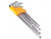 Набор ключей TORX 10-50, 9шт, длинные