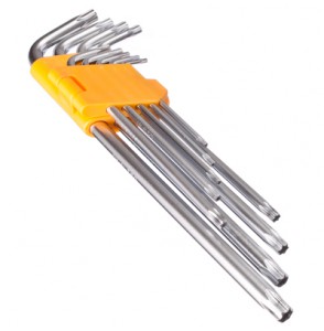 ЕРМАК Набор ключей TORX 10-50, 9шт, средние