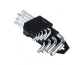 Набор ключей TORX 10-50, 9шт, короткие (657-023)